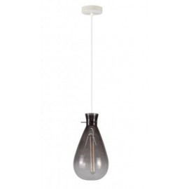 Lexi Lighting-Orson Pendant Light - Glass - Grey / White